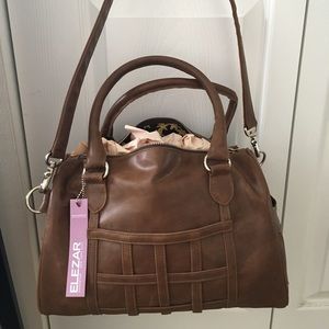 Lazar brown purse